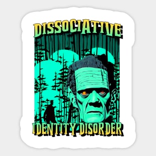 Identity Disorder Sticker